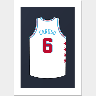 Alex Caruso Chicago Jersey Qiangy Posters and Art